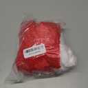 Extra Large Christmas Santa Motorcycle Helmet Cover Light Up Hat Decoration 30 x 15.8 in for Men Women Fun Rides Gifts