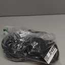 Jadaol Cat6 3ft 24 Pack Patch Cables, 10Gbps High-Speed Ethernet Patch Cables, Support Cat8/7 Network, 24AWG Pure Copper, RJ45 Gold-Plated Connector, LAN Network Cable for Patch Panel to Switch, Black