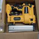 Cordless 2" Brad Nailer Compatible with Dewalt 20V Battery (No Battery), 2-in-1 Electric Nail /Staple, 18 Gauge Nail Gun Battery Powered with 1000 Nails for Wood Carpentry, 7.2LB