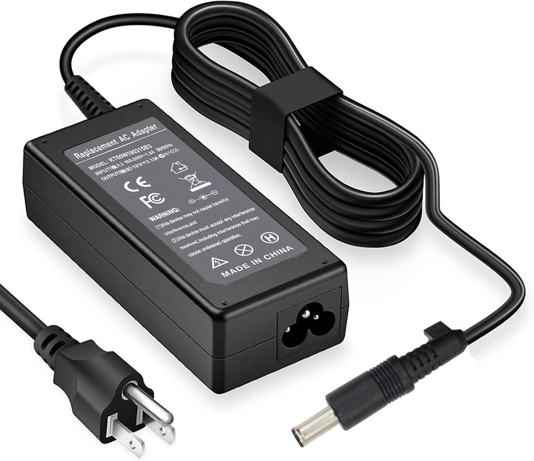 60W 19V 3.15A/3.16A Ac Adapter Laptop Charger Comapatible with Samsung Series 2 3 4 5 6 7 AD-4019 AD-6019 RV510 RV515 RV520 RV711 NP-RV511 R580 R480 NP300E4C NP300E5C P350E5C NP530E5M