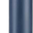Stainless Steel Thermo 500ml/16.9oz Vacuum Insulated Bottle with Cup for Coffee Hot drink and Cold drink water flask.(Blue,Single)