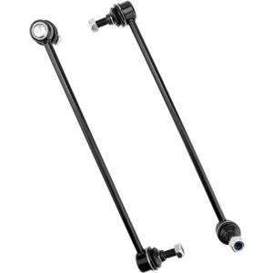 Front Sway Bar Stabilizer Links Zinc-Nickel Alloy-Suspension Kit 2 PCS Left & Right, Compatible With 2011-2012 Hy-undai Sonata & Kia Optima 2.0L 2.4L, Replaces#: K750610, K750611