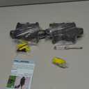 Helunsi 2 Pieces Waterproof IP68 External Junction Box, 2 Way Outdoor Junction Box, Underground Plug Line Coaxial Cable Connector Wire Range 5 to 15mm Electrical Power Cord Weatherproof Boxes - Black