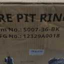 Stanbroil 36" Fire Pit Ring Insert for Wood Burning Fire Pit