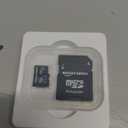 Amazon Basics Micro SDXC Memory Card with Full Size Adapter, A2, U3, Read Speed up to 100 MB/s, 128 GB, Black