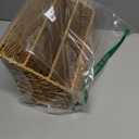 DINGTAI Woven Mail Organizer Countertop, 12 Inch Mail Organizer Basket for Bill and Pen, Farmhouse Desk organizers and storage