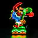 Upgraded Led Light Kit Compatible with Lego Super Mario World - Mario & Yoshi Building Set, Lights Decoration Compatible with Lego 71438 (Model Not Included)