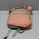 JOLLITO Baby Diaper Bag Backpack with Changing Station, Large Capacity, Stroller Straps and USB Charging Port, Baby Registry Search for Boys & Girls (Pink)