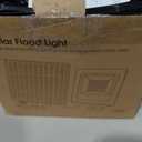 Solar Flood Lights Outdoor 2 Pack, 6500K Cool White
