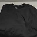 Fruit Of The Loom Mens Eversoft Fleece Crewneck Sweatshirts, Moisture Wicking & Breathable, Sizes S-4x Shirt, Black, X-Large US