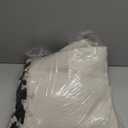 100% Blackout Shield Linen Blackout Curtains for Bedroom 84 Inches Long, Back Tab/Rod Pocket Living Room Drapes, Thermal Insulated Blackout Curtains 2 Panels Set, 50" W x 84" L, Light Cream