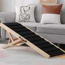 Large Dog Pet Ramp Stairs for Bed Car Truck Couch SUV,Dog Pet Ramp for Small Large Dogs Pets to Get on High Bed Truck Couch Sofa