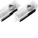 3 x 4 Pack Car Door Lights Logo Projector, LED Door Projector Lights Compatible with 1/3/4/5/6/7/X1/X2/X3/X4/X5/X6/M/Z/GT Series Car Accessories, Puddle Lights Ghost Shadow Welcome Light