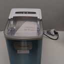 Frigidaire Compact Countertop Ice Maker, Makes 26 Lbs. of Bullet Shaped Ice Cubes Per Day, Silver Stainless