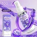 3 x Magnesium Oil Spray, 100% Organic Magnesium Spray, Natural Ingredient & Fast Absorbent, Natural Magnesium Chloride Oil for Feet & Body, Nourish Skin, Promote Sleep (2 Fl Oz (Pack of 1))