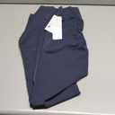 Sunzel No Front Seam Flare Leggings for Women with Pockets Hidden Butt Lifting Scrunch Tummy Control Mini Flared Yoga Pants (Medium, Ash Blue)