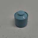 ONTUBE Ceramic Sugar Bowl with Lid and Spoon,Porcelain Seasoning Box Salt Bowl,8oz Turquoise Blue