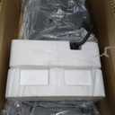 1500W Electric Patio Heater, 36inch Infrared Heater with Remote, IPX5 Waterproof Infrared Tower Space Heater, 2 Heat Levels, 12H Timers, Tip-Over & Overheat Protection for Garage, Indoor, Home