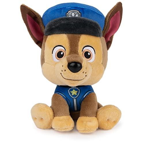 GUND Official PAW Patrol Chase in Signature Police Officer Uniform Plush Toy, Stuffed Animal for Ages 1 and Up, 6" 