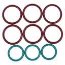 ZTUOAUMA Injetion Pump O-Ring Seal Kit Compatible with Kubota Fuel Injection Pump Rebuild D902 D722 D905 Engine RTV 900 BX Tractors
