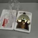 Christmas Snow Globe Lantern Water Glittering Christmas Tree Crown with Music, USB Lined/Battery Operated Lighted Lantern for Christmas Festival Decoration Gifts