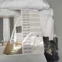 YoungsTex White 100% Blackout Curtains 72 Inches Length for Bedroom, Grommet Thermal Insulated Winter Drapes for Living Room Energy Saving, 2 Panels, 42 X 72 Inch