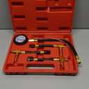 BETOOLL Fuel Pressure Test Kit 0-100PSI with 9.49,7.89,6.30 Fuel Line Fittings