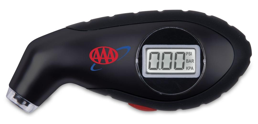 Lifeline 4358AAA Matte Black Digital Pressure Gauge