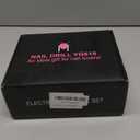 40000RPM Electric Nail File Drill Professional Kit, Drill Machine with LCD Display, Manicure Pedicure Polishing Acrylic Gel Nail Grinder for Salon, Home Use (Pink)