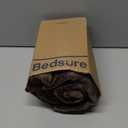 Bedsure GentleSoft Fleece Throw XL Blanket Brown - 300GSM Soft Lightweight Plush Cozy Blankets for Bed, Sofa, Couch, Travel, Camping, 50x70 inches