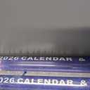 3pcs 32" x 48" 2026 Wall Calendar Dry Erase - Large Starry Sky Calendar Wet & Dry Erasable Laminated 12 Month Annual Yearly Planner, Reversible, Horizontal/Vertical (2026 Wall Calendar)