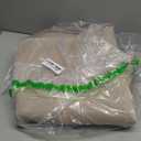 Cat Litter Mat, XL Extra Large 40" x 40" Silicone Mat Litter Trapping Mat for Scatter Control, Soft on Kitty Paws, Easy to Clean (Khaki)