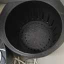 7Pack Self-Watering Plant Flower Pot Wall Hanging Plastic Planters Size 7 inch with 7 Hooks Fit for Plants Flowers Indoor Outdoors,Black