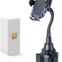 Miracase Cup Holder Phone Mount - Universal Gooseneck Adjustable Car Cell Phone Mount for iPhone, Samsung, Google and All 4.0-7.2 inches Smartphones