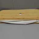 LONBET Toilet Paper Storage for 12 Rolls, Stackable & Foldable - The Ultimate Bathroom Organizer - Waterproof Basket with Bamboo Lid - Elegant Toilet Paper Storage Holder, Beige