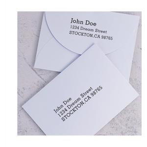 5x7 Invitation Envelopes 50 Pack Envelopes for 5x7 Cards White A7 Envelopes for Wedding Invitation,Blank Cards,Greeting Cards,Thank You Cards