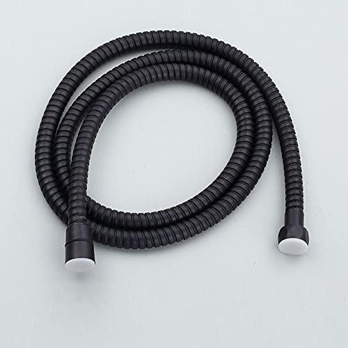 and Bathroom Oil Rubbed Bronze Black Color Handheld Shower Hose G1/2 150cm Long