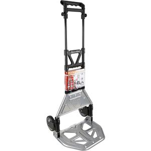 Olympia Tools 150 Lb Folding Hand Truck and Dolly with Telescoping Handle and Bungee Cord for Moving