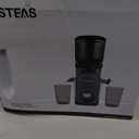SUSTEAS Cold Press Juicer Machines, 5.3" Feed Chute(50oz Capacity), 300W Slow Masticating Juice Extractor for Whole Fruits and Vegetables, Automatic Feed, High Juice Yield,Easy to Clean, Silver gray