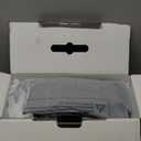 Blue Elf Shiatsu Electric Neck Back Massager Pillow 3D Kneading with Heat for Shoulder, Lower Back, Foot, Leg Muscles Pain Relief Relax in Car Office and Home (Gray)