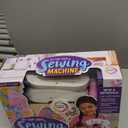 Made By Me My Very Own Sewing Machine for Beginner, Portable Battery Powered First Sewing Machine for Kids Ages 8+, Includes Fabric, Thread, Measuring Tape, & Stuffing,