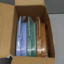 Dilabnba 3-Pack Collapsible Beach Buckets with Mesh Bag, Silicone Sand Water Pails for Kids, Easter Buckets, Portable Beach Toys for Travel, Camping, Fishing, Summer Fun