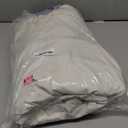 StangH 120 inches Long Curtains Velvet - Thick Texture Winter-Proof Light Blocking White Velvet Curtains High Ceiling to Floor Tall Curtain Backdrops for Holiday Wedding, Ivory, W52 x L120, 2 Panels