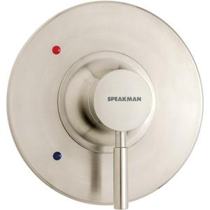 Speakman CPT-1000-UNI-BN Easy Handle Replacement Kit Retrofits Many Modern Nickel Neo Universal Shower Valve Trim, Brushed, 7.31 X 7.31 X 4.57