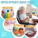 Nano Tape Bubble Kit for Kids, 4 Sticky Ball Tapes and 6 Nano Tapes, Squishy Maker Making Kit, Birthday Arts and Crafts Gifts for Teens Boys Girls, Kids Toys for Girls 4-6 6-8 7-8 8-10 10-12