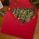 2 x Bestmelo Sister Christmas Card, Sister Christmas Gifts with Premium Envelope, 8x5.3 Inches, Double-Sided