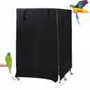 Bird Cage Cover Good Night for Medium Cage with Zipper, Bird Universal Pet Cover Good Night for Cats, Mink, Totoro, Parakeet, Parrot and Small Animals, Medium (20" L x 15" W x 39" H)