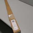 Ivilon Drapery Window Curtain Rod - End Cap Style Design 1 Inch Pole. 48 to 86 Inch Color Black