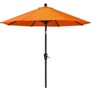 MASTERCANOPY Patio Umbrella for Outdoor Market Table -8 Ribs (9ft,Orange)