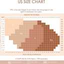 3 x G&Y 2 Pairs Women's Toeless Pantyhose - 20D Open Toe Sheer Tights with Control Top (Beige, L)